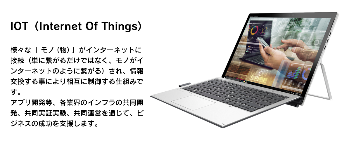 次世代通信技術を活用したOTT・IOT・ICT・AIの共同開発・共同研究・共同購買